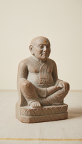 Bhagwan Nityanand hand-carved stone statue