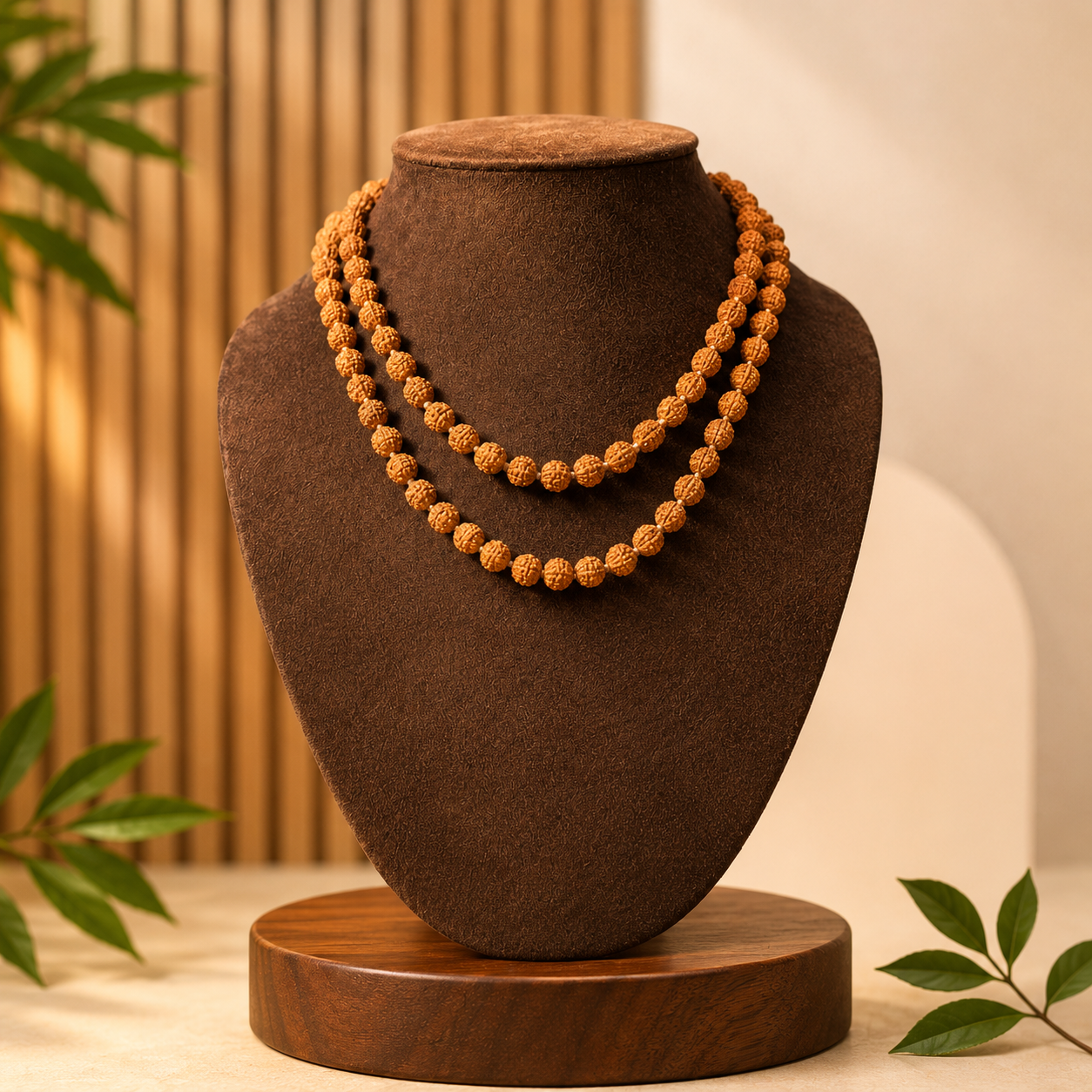 5 Rudraksha Mala 7MM