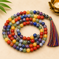 7 Chakra Jap Mala 108 Beads