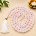 Natural Rose Quartz Jap Mala 108 Beads