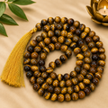Natural Tiger Eye Jap Mala 108 Beads