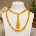 Citrine Crystal Jaap Mala 108 Beads (8MM) (Creativity & Motivation)