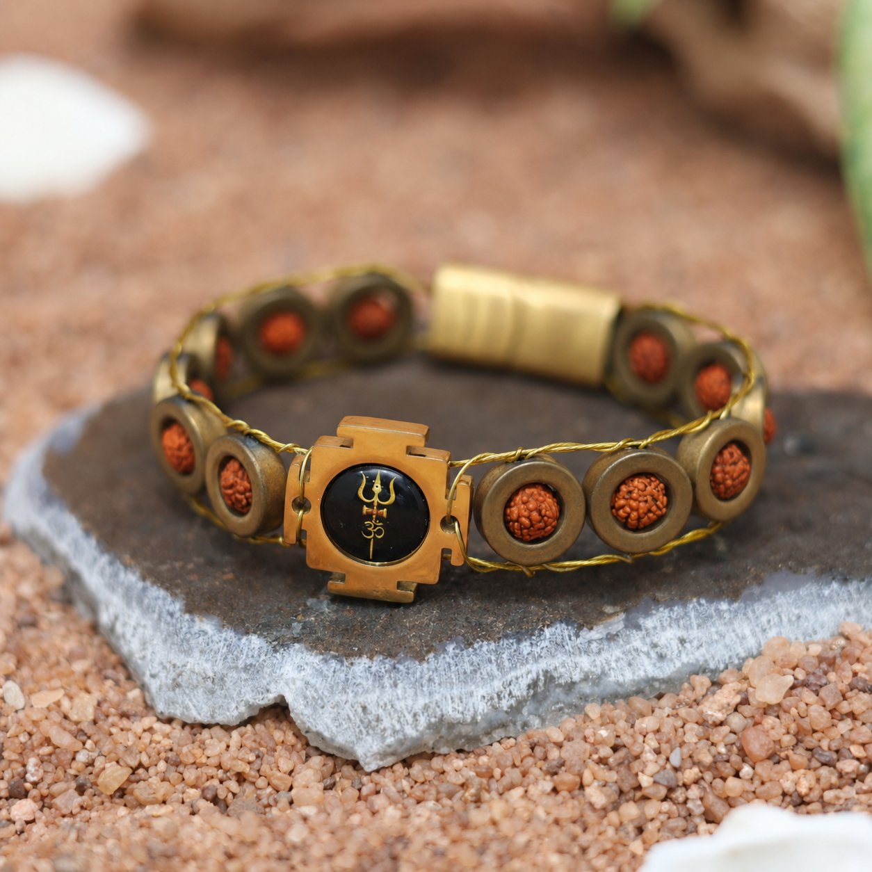 Light Up Divinity Rudraksha Bracelet