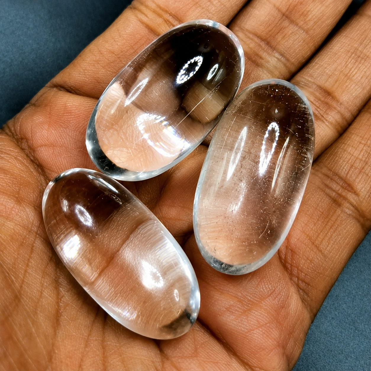 Clear Quartz Crystal Shiv Lingam (Clarity & Focus)