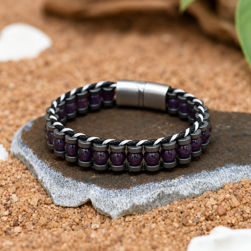 Amethyst Third Eye Bracelet: Calm, Clarity & Confident Decisions