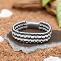 Opulent Elegance: Howlite Pyrite Bracelet of Affluence
