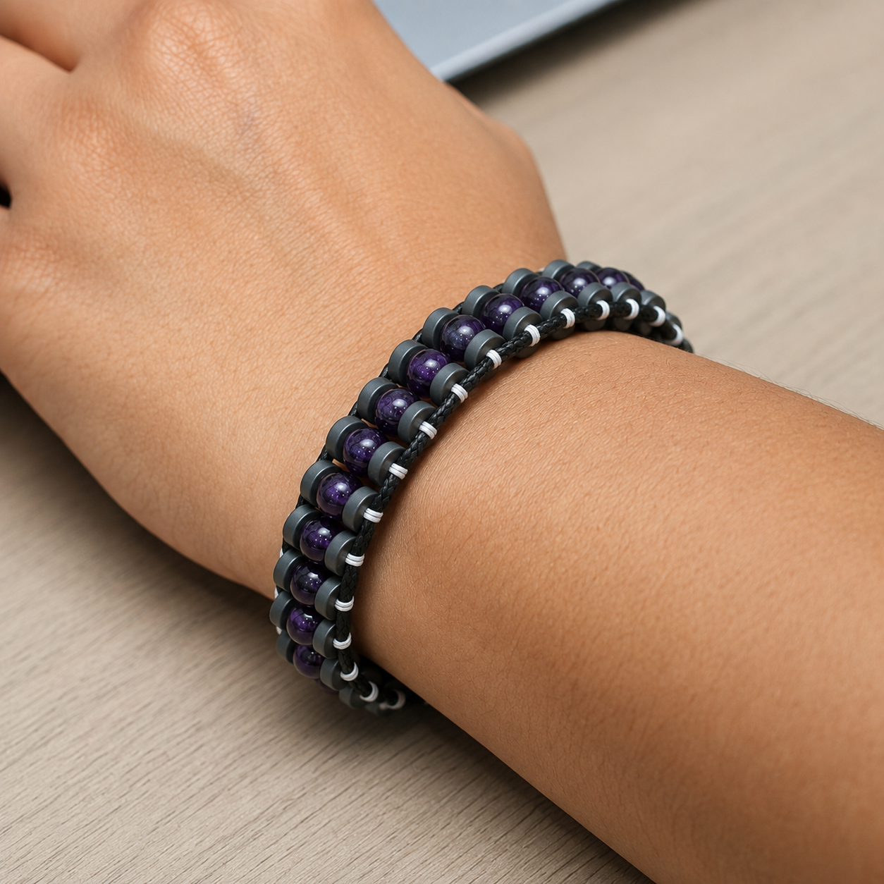 Amethyst Third Eye Bracelet: Calm, Clarity & Confident Decisions